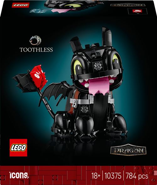 LEGO Icons Krokmou 10375 - vue 4