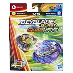 Pack de 2 toupies Beyblade Burst QuadDrive Berserk Linwyrm L7 Wrath Fafnir F7