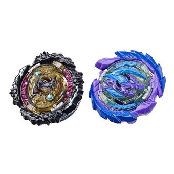 Pack de 2 toupies Beyblade Burst QuadDrive Berserk Linwyrm L7 Wrath Fafnir F7
