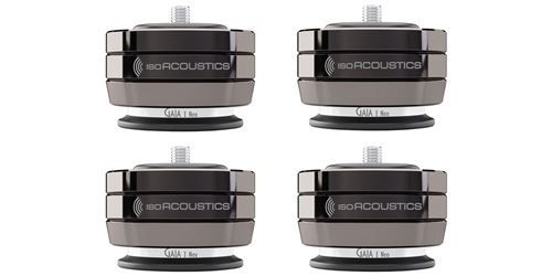 Supports pour enceintes Iso Acoustics GAIA I Neo Chrome vendus par 4 pieces