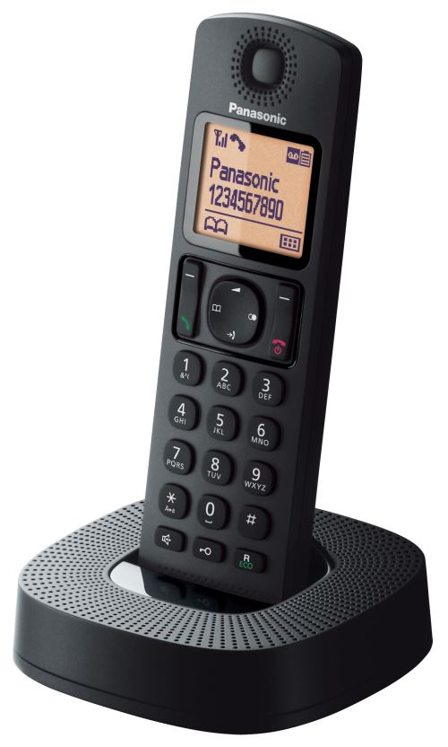 Draadloze vaste telefoon  Panasonic KX-TGC320FRB  Zwart