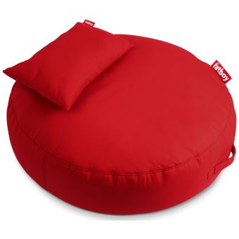 Pouf d'extérieur et coussin Fatboy Pupillow Rouge