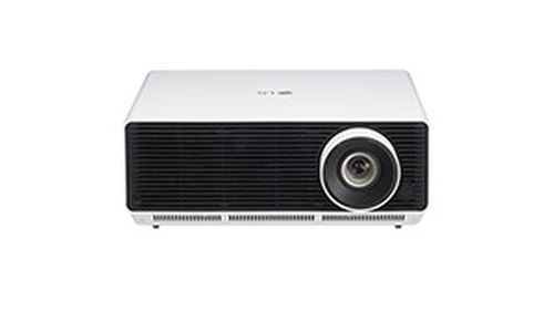 LG ProBeam BU50NST - DLP-projector - laser - 5000 ANSI lumens - 3840 x 2160 - 16:9 - 4K - Miracast Wi-Fi Display - zwarte voorkant, matzilveren onderkant, witte achterkant met textuur