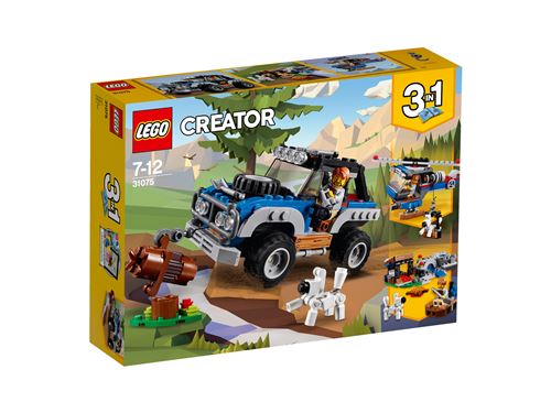 LEGO® Creator 3 en 1 31075 Les aventures tout terrain