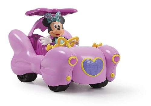 Voiture radiocommandée IMC Toys Cabriolet Rose avec figurine Minnie