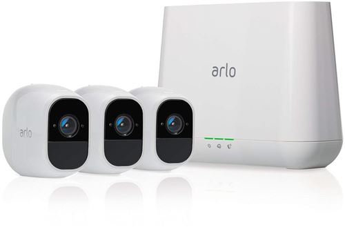 Pack de caméras de surveillance connectées Arlo Pro 2 VMS4330P-100EUS intérieure-extérieure Blanc