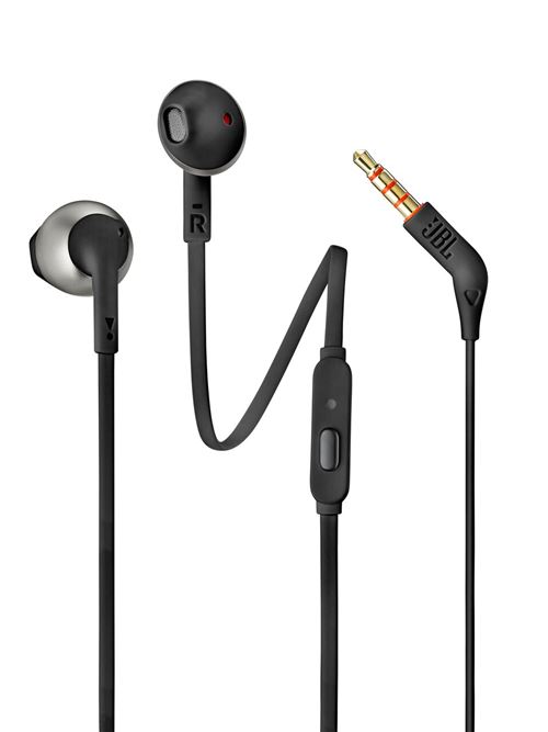 Ecouteurs intra-auriculaires JBL T205 Noir