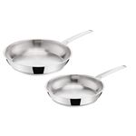 LAGOSTINA LA PRIMA Set 2 Poeles 24/26 cm