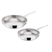 Set 2 pièces de Poêles Lagostina La Prima 24/26 cm Inox