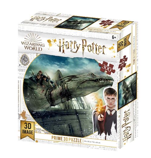 Puzzle 300 pièces Prime 3D Harry Potter Dragon Norbert