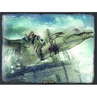 Puzzle 300 pièces Prime 3D Harry Potter Dragon Norbert