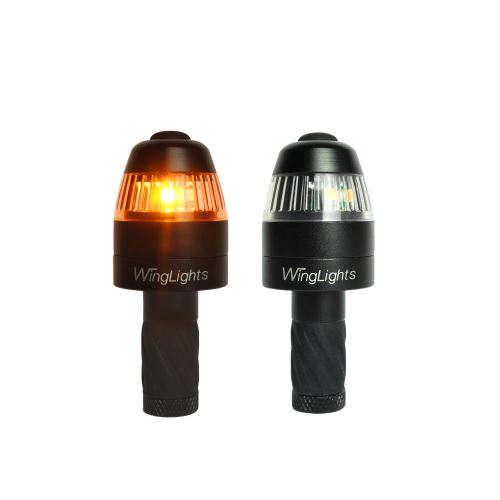 Clignotants et Feux de position Vélo Toad Winglights 360 Magnet Cycl Noir