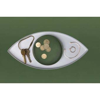 Vide-poche Doiy Œil Blanc et Vert