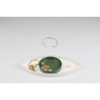 Vide-poche Doiy Œil Blanc et Vert