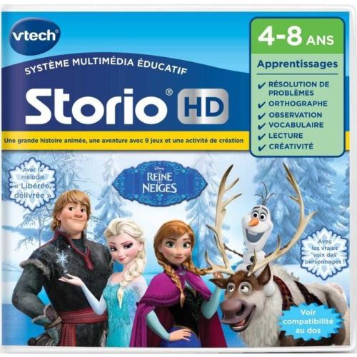 VTECH Jeu Éducatif Storio La Reine Des Neiges - vue 3