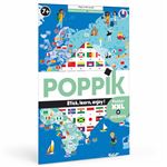 Jeu créatif Poppik Discovery Sticker Les Drapeaux du Monde