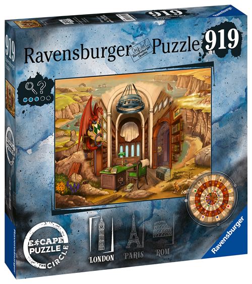 Puzzle Ravensburger Escape the Circle London 919 pièces