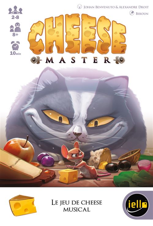 Jeu d'ambiance Iello Mini Games Cheese Master - Iello