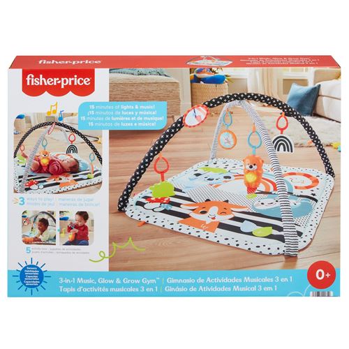 Jeu d'éveil Fisher Price Mon tapis 3 en 1 sensoriel