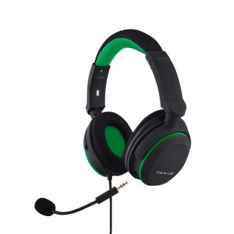 Micro-casque gaming The G-Lab Korp Oxygen X Noir et Vert compatible Xbox One