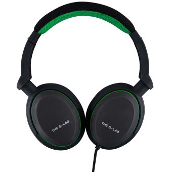 Micro-casque gaming The G-Lab Korp Oxygen X Noir et Vert compatible Xbox One