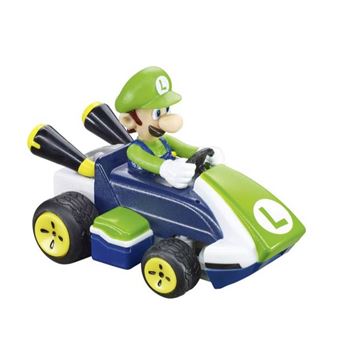 Voiture radio commandée Carrera Mario Kart™ Mini RC Luigi 2,4 GHz
