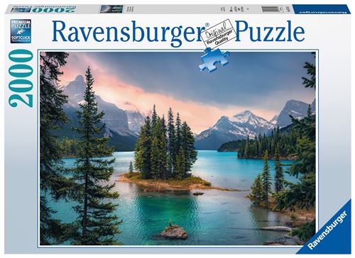 Puzzle 2000 pièces : Ile Esprit Canada Ravensburger France - vue 5