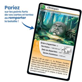 Jeu pour découvrir la nature Bioviva Défis Nature Civilisations disparues