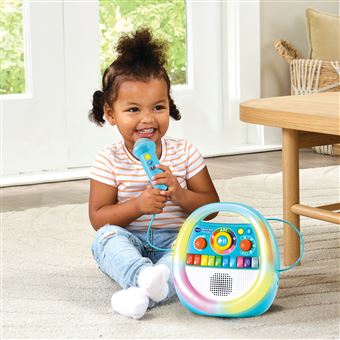 Jeu lectronique Vtech Baby Music'Kid Karaok Bleu - Autre jeux ducatifs  et lectroniques - Achat & prix | fnac
