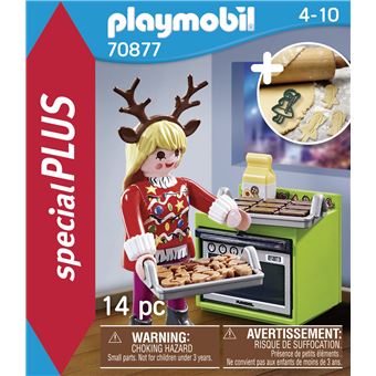 Playmobil 70877 Pâtissière avec emporte-pièce