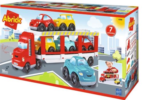 Camion Porte Voitures Ecoiffier Abrick