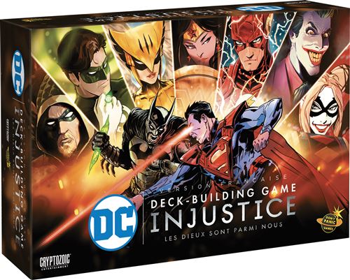 Asmodée Jeu De Stratégie Dc Comics Deck Building Game Injustice