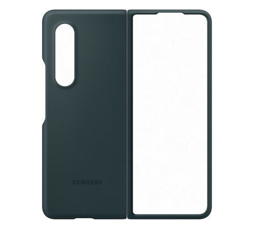 Coque en cuir pour Samsung Galaxy Z Fold 3 Noir