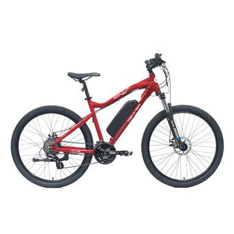 Vélo à assistance électrique VTT Denver E-MTB 200 250 W Rouge