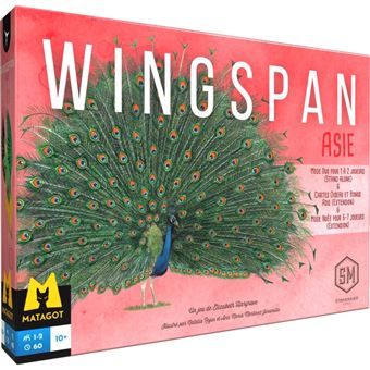 Jeu de stratégie Matagot Wingspan Extension Asie - Jeu de stratégie ...