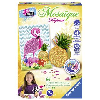 Kit créatif Ravensburger Mosaïque Tropical