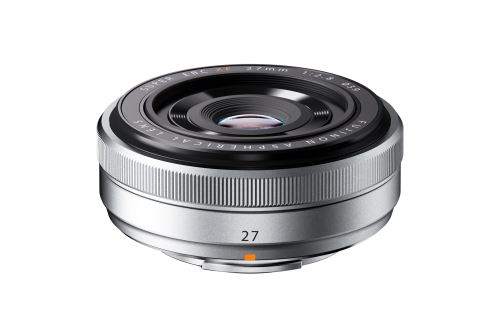 FUJIFILM Fujinon EBC XF 27mm F2.8 シルバー Objectif Hybride Fujifilm XF 27mm f/2.8 Silver - Zoom - Achat