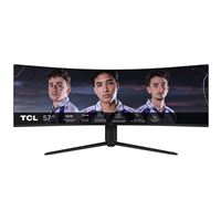 Ecran PC gaming Tcl 57R94 57" Incurvé 120 Hz 4K UHD