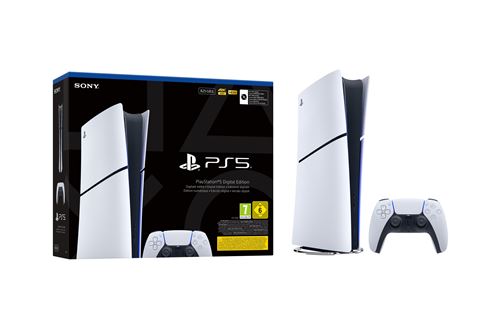 Console Sony PS5 Slim Edition Digital Blanc