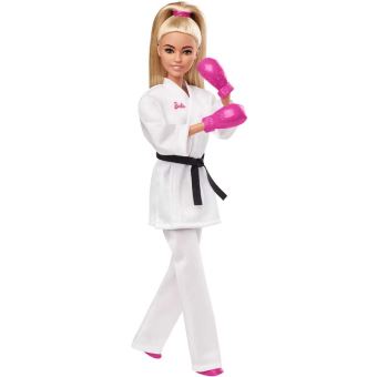 Barbie jeux olympiques pop 2020 karaté 32 cm blanc