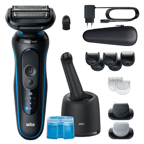 Rasoir Électrique Braun Série 5 52-B7650Cc 3 Lames Turbo 50 Min