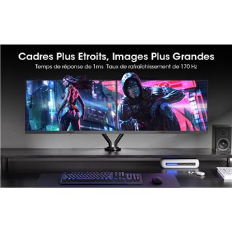 Ecran PC Gaming Koorui 25E3A 24,5" Full HD Gris