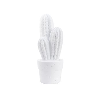 Lampe de table en porcelaine Kaemingk Cactus