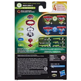 Toupie et lanceur Beyblade Burst QuadDrive Wrath Cobra C7