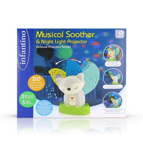Infantino Projecteur Musical Et Veilleuse Renard 302021 - Image 3
