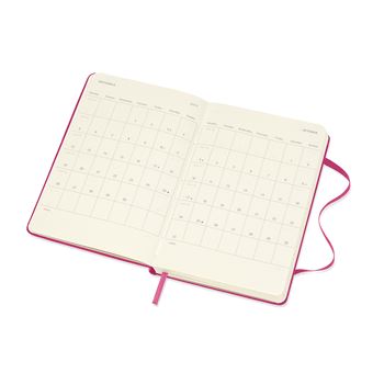 Agenda scolaire semainier Moleskine Pocket Couverture rigide 2021-2022 Rose