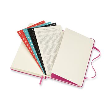 Agenda scolaire semainier Moleskine Pocket Couverture rigide 2021-2022 Rose