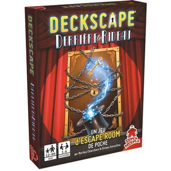 Jeu de société Super Meeple Deckscape Derrière le Rideau