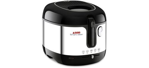Friteuse Seb Smart Clean Fr460000 2100 W Argent Et Noir