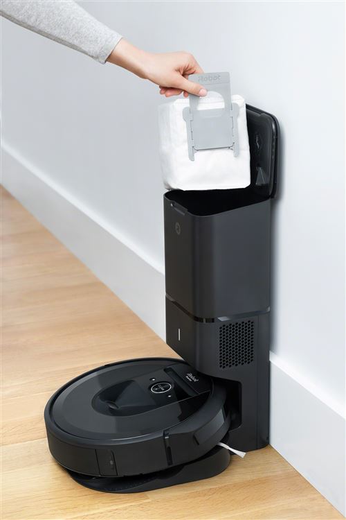 Aspirateur robot Irobot Roomba i7+ avec sa base autovidage Aspirateur robot Irobot Roomba i7+ avec sa base autovidage